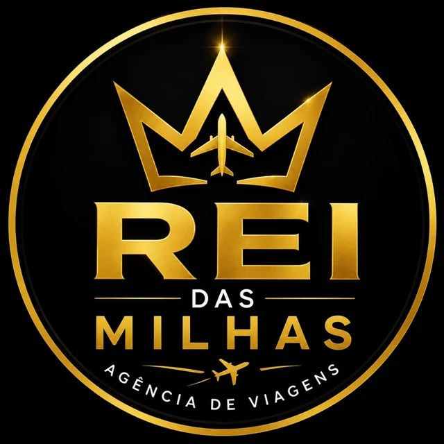 Logo Rei das Milhas